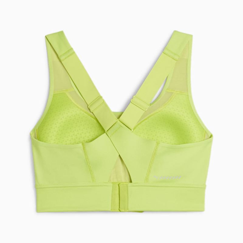 Puma | Women's PWRbreathe RUN BRA - Lime Pow