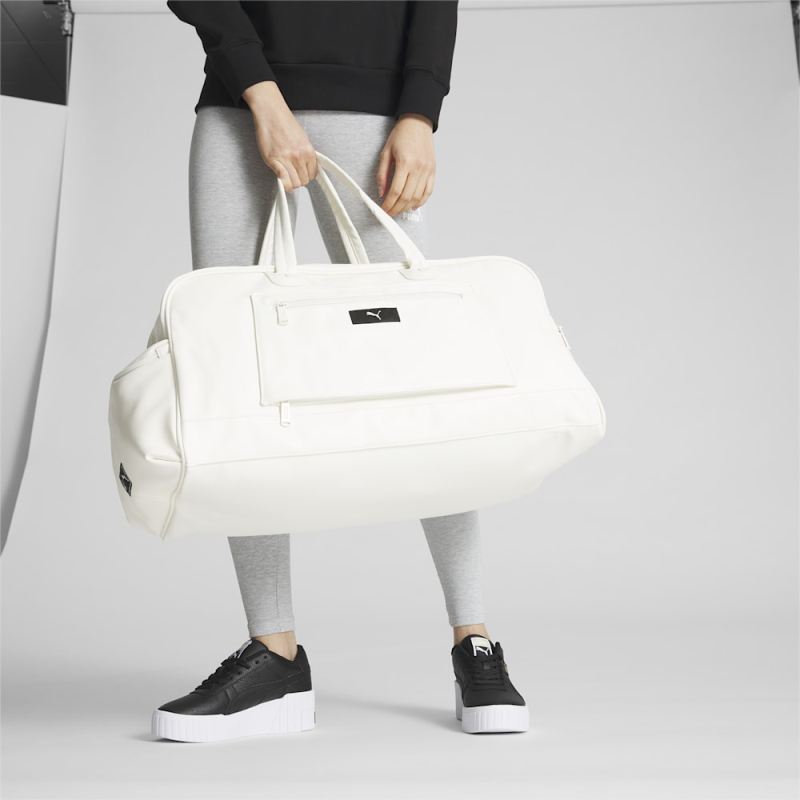 Puma | Women's Heritage Duffle Bag - IVORY