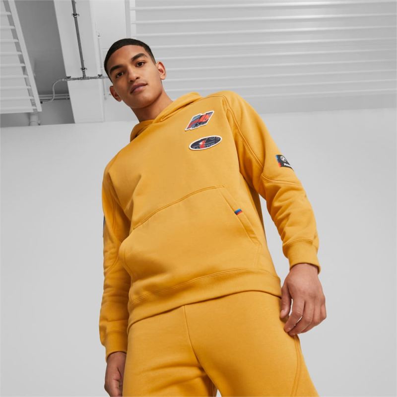 Puma | Men's BMW M Motorsport Statement Hoodie - Amber