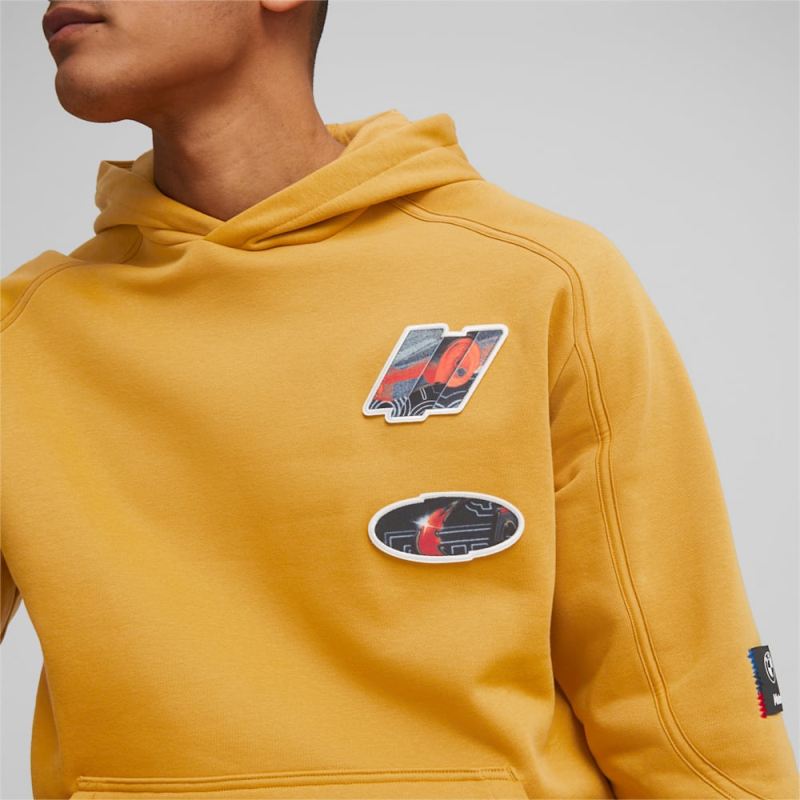 Puma | Men's BMW M Motorsport Statement Hoodie - Amber