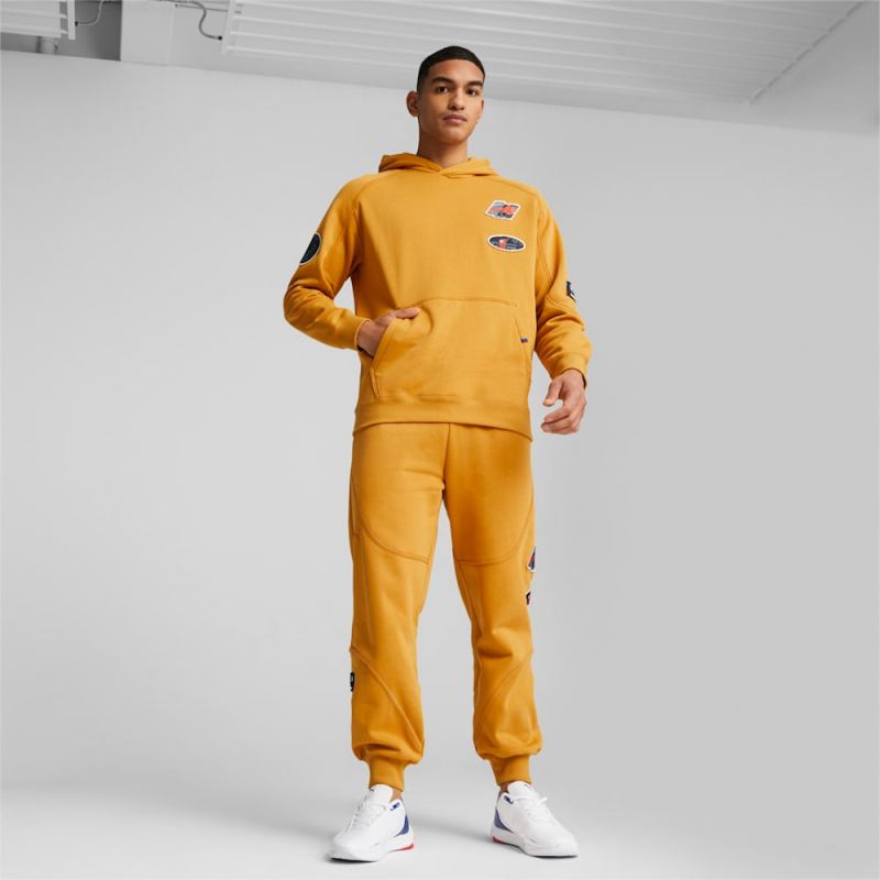 Puma | Men's BMW M Motorsport Statement Hoodie - Amber