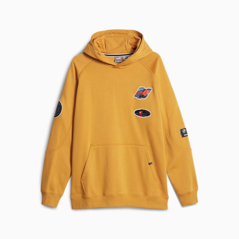 Puma | Men's BMW M Motorsport Statement Hoodie - Amber