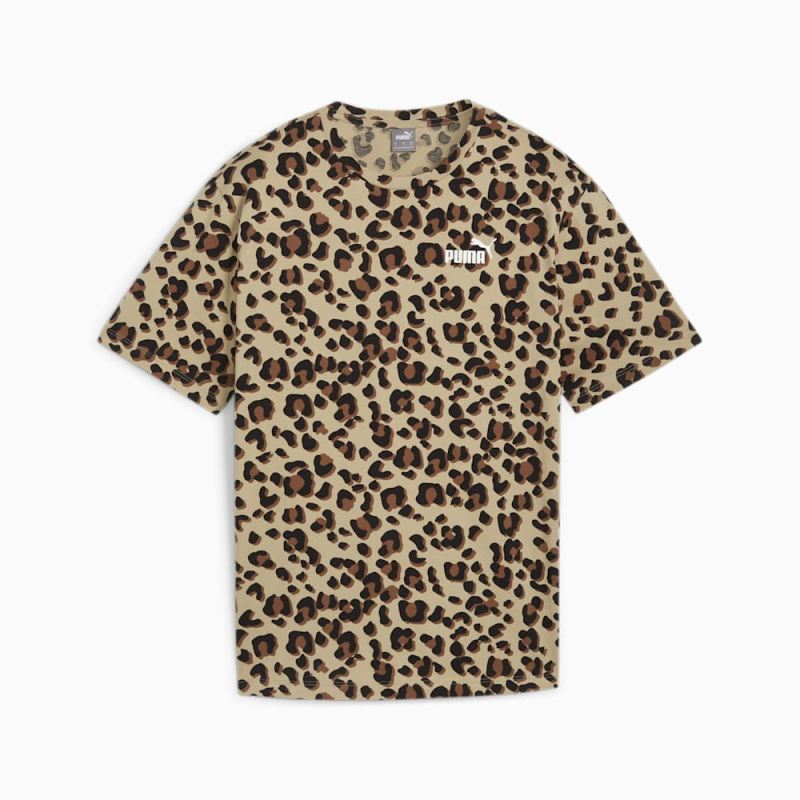 Puma | Women's ESS+ ANIMAL Relaxed Tee - Prairie Tan