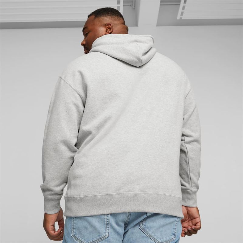 Puma | Men's BETTER CLASSICS Hoodie - Light Gray Heather