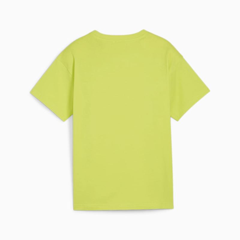 Puma | Boys Better Classics Relaxed Youth Tee - Lime Sheen