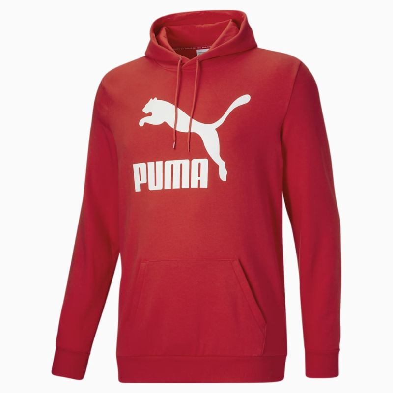 Puma | Men's Classics Logo Hoodie Big And Tall - High Risk Red