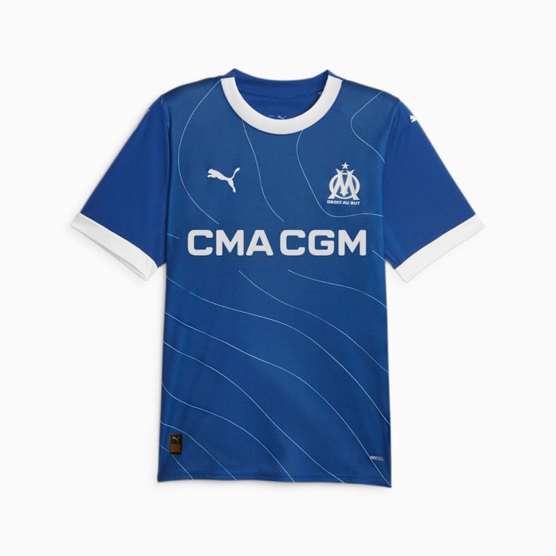 Puma | Men's Olympique de Marseille 23/24 Away Jersey - Team Royal-Clyde Royal