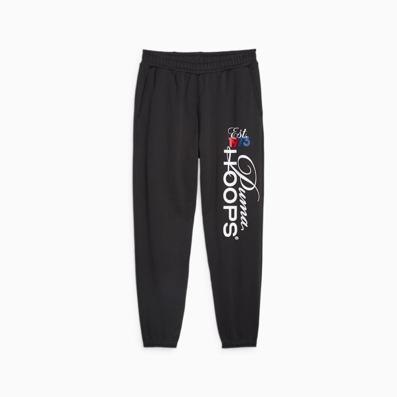 Puma | Men's Franchise Basketball Sweatpants - Black