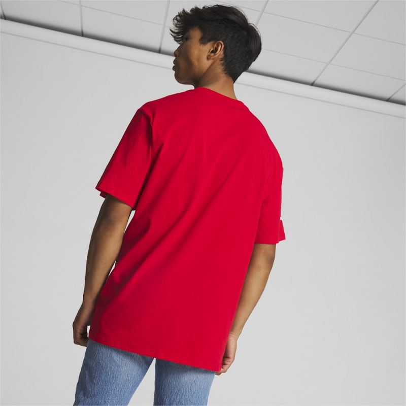 Puma | Men's Scuderia Ferrari Race Garage Crews Las Vegas Tee - Rosso Corsa