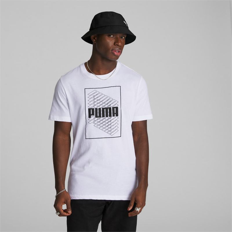 Puma | Men's Split Vent Bucket Hat - BLACK