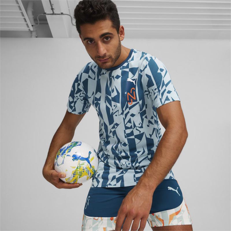 Puma | Men's x NEYMAR JR Creativity Tee - Ocean Tropic-Turquoise Surf