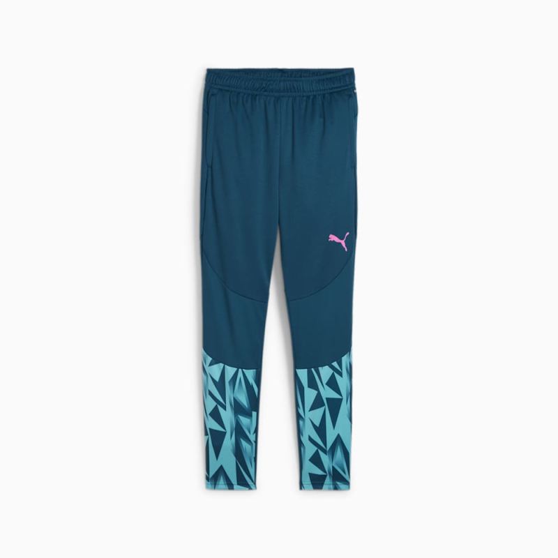 Puma | Men's individualFINAL Soccer Training Pants - Ocean Tropic-Bright Aqua