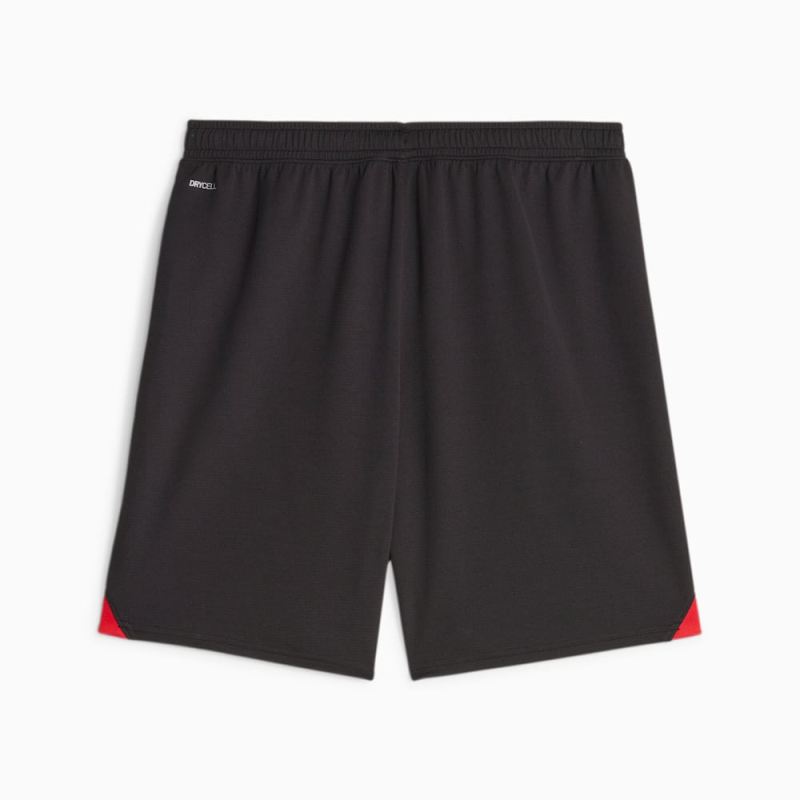 Puma | Men's AC Milan Soccer Shorts - Black-For All Time Red