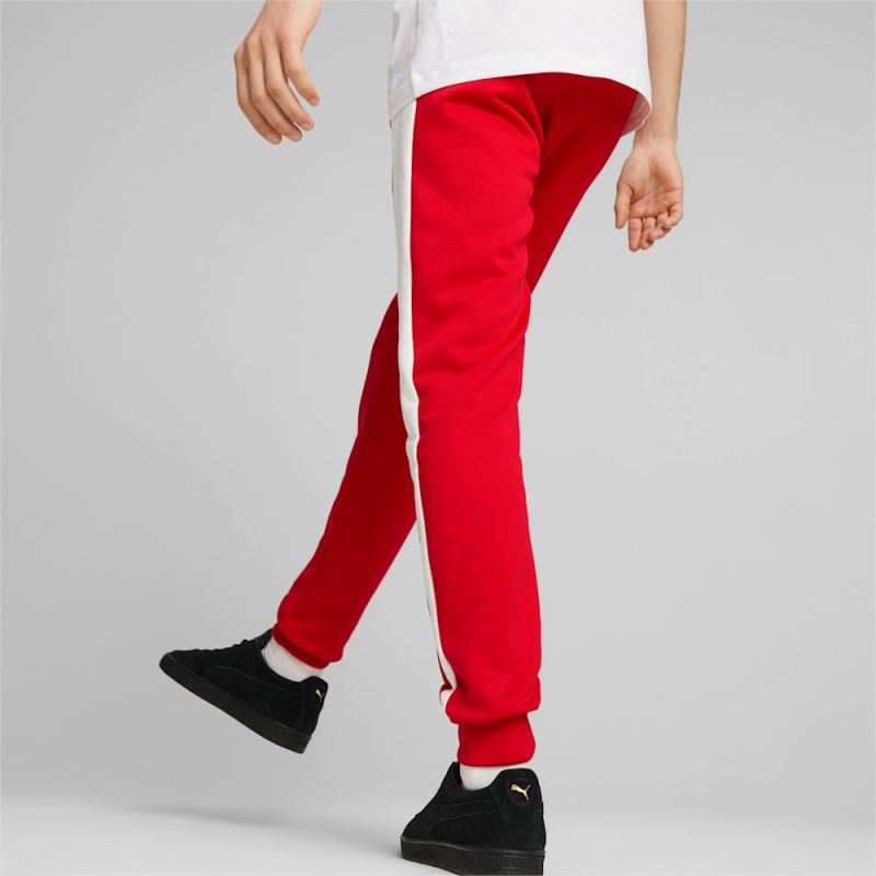 Puma | Men's Iconic T7 Track Pants - High Risk Red