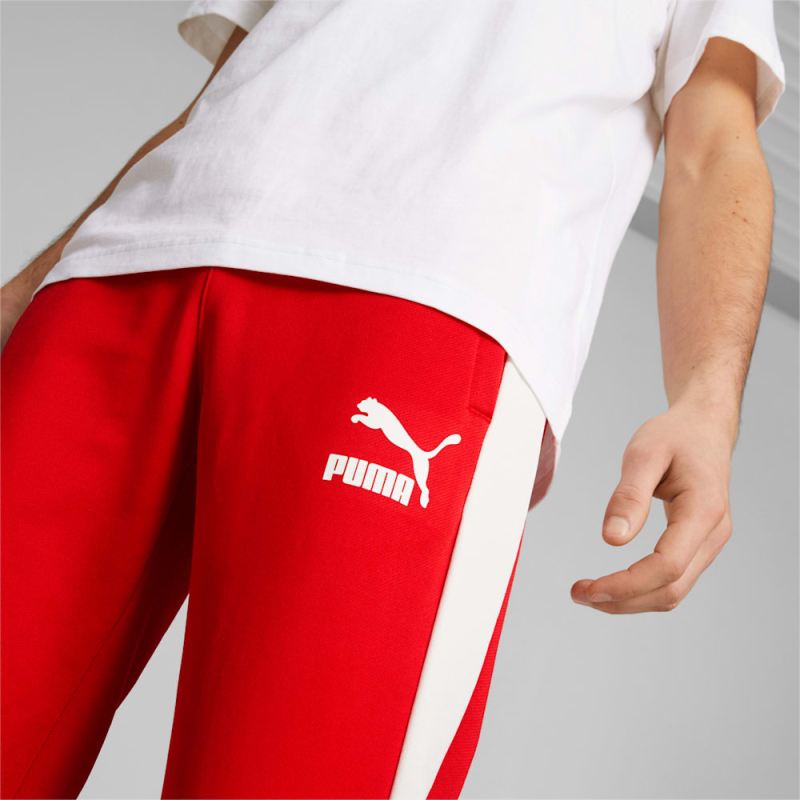 Puma | Men's Iconic T7 Track Pants - High Risk Red