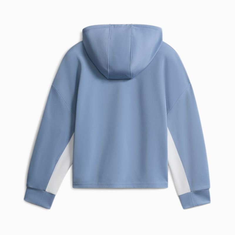 Puma | Women's FIT Double Knit Hoodie - Zen Blue