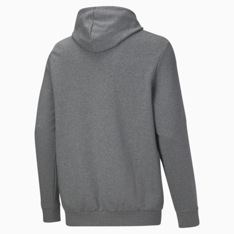 Puma | Men's Classics Logo Hoodie Big And Tall - Medium Gray Heather