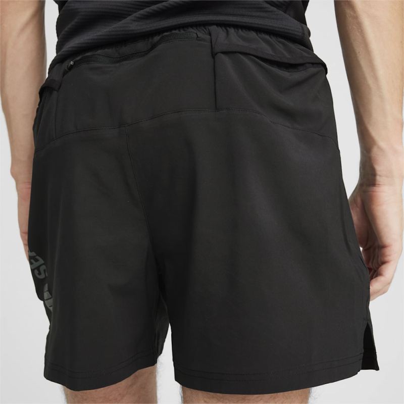 Puma | Men's SEASONS 5" Woven Shorts - Black