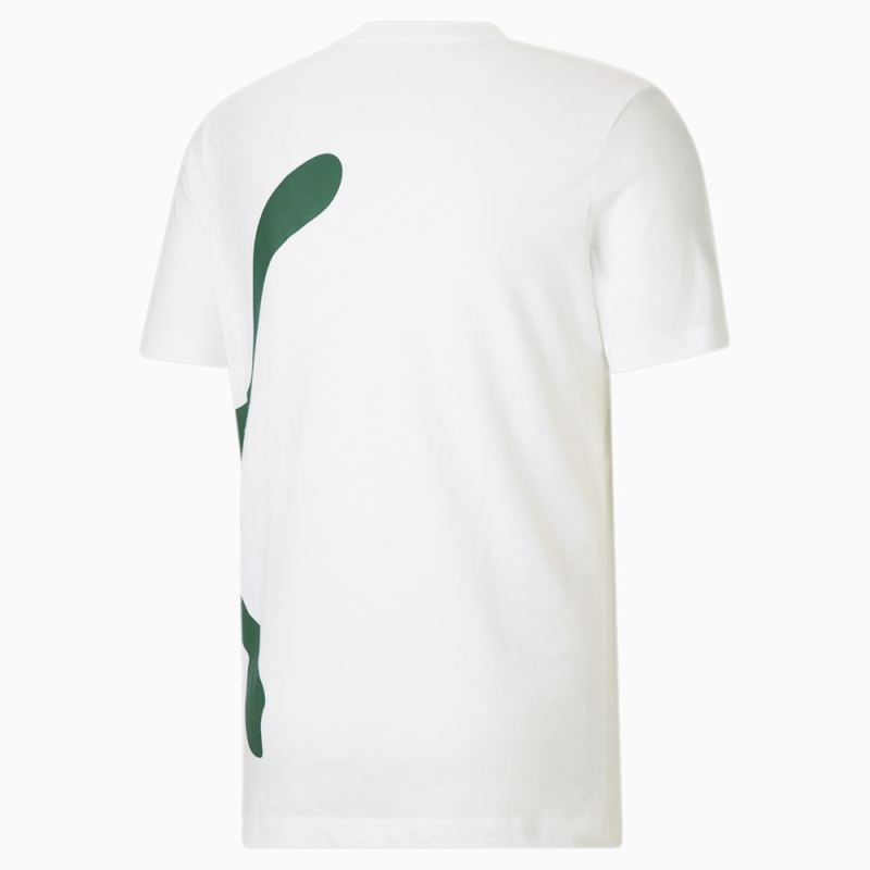 Puma | Men's Oversized Logo Tee - White