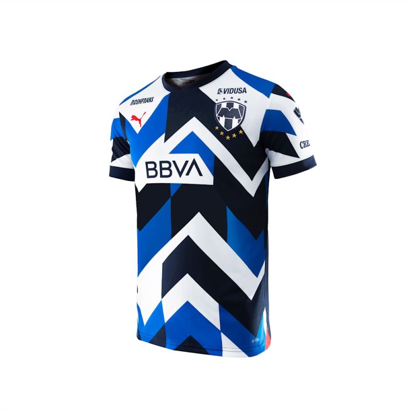 Puma | Girls C.F. Monterrey Kids Soccer Alternate Replica Shirt 2023-2024 - Team Royal