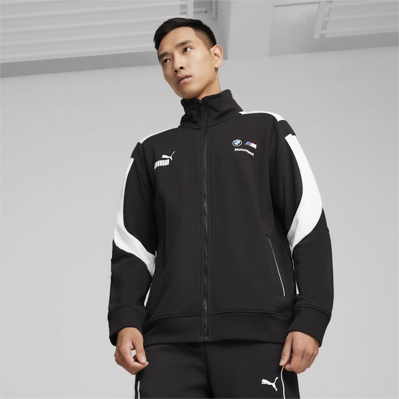 Puma | Men's BMW M Motorsport MT7+ Sweat Jacket - Black