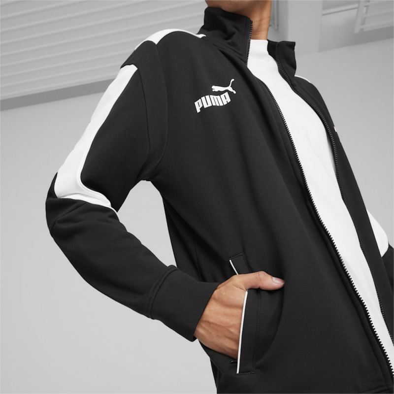 Puma | Men's BMW M Motorsport MT7+ Sweat Jacket - Black