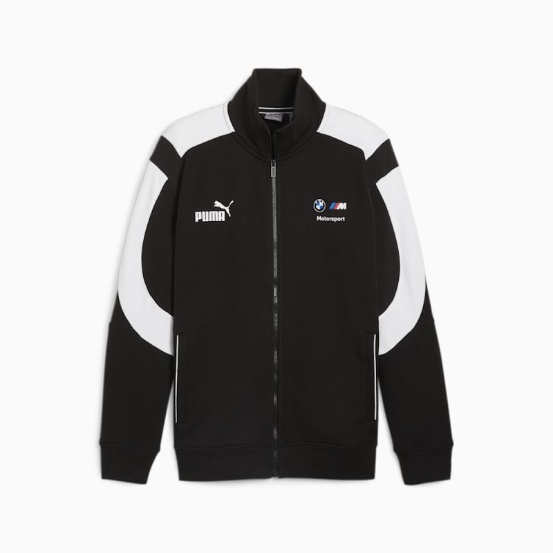 Puma | Men's BMW M Motorsport MT7+ Sweat Jacket - Black