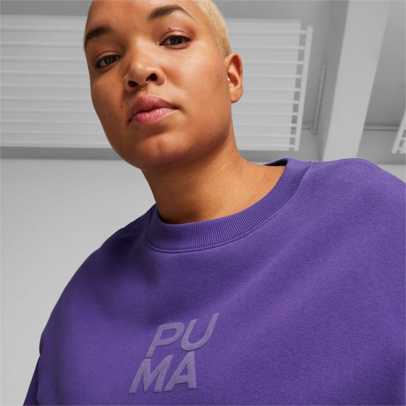 Puma | Women's Infuse Sweatshirt - Team Violet