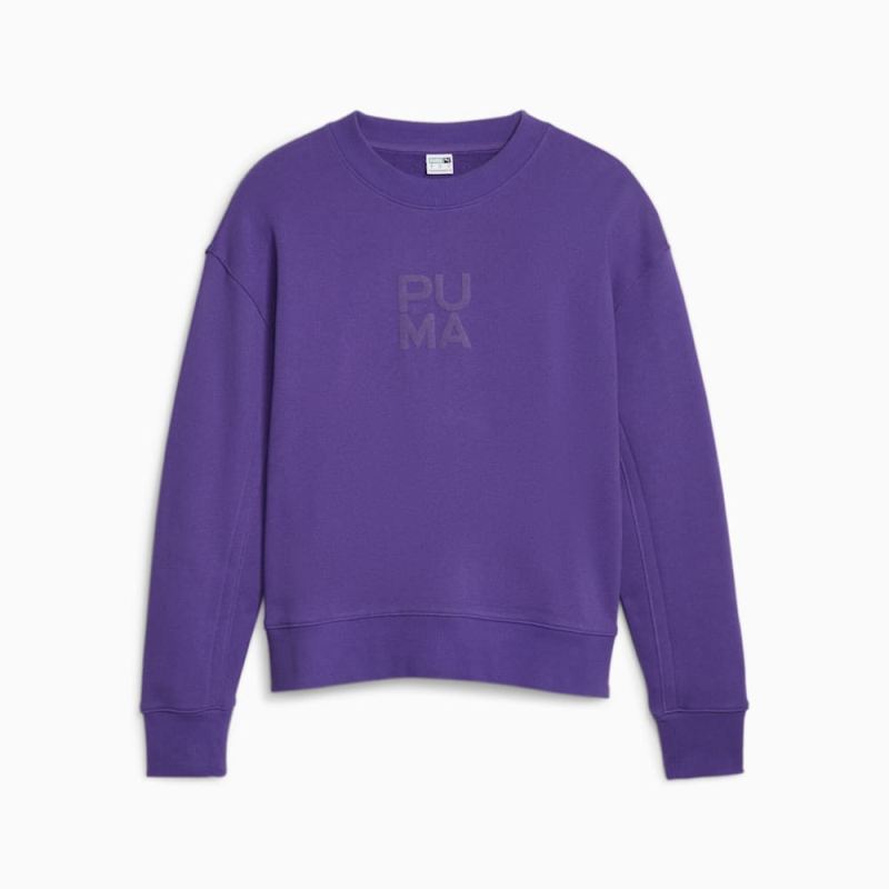 Puma | Women's Infuse Sweatshirt - Team Violet