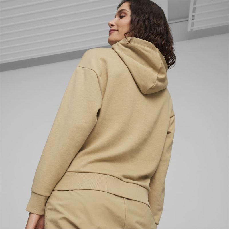 Puma | Women's ESS+ ANIMAL Hoodie - Prairie Tan