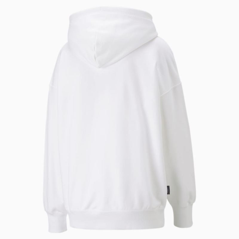 Puma | Women's Downtown Graphic Hoodie - White