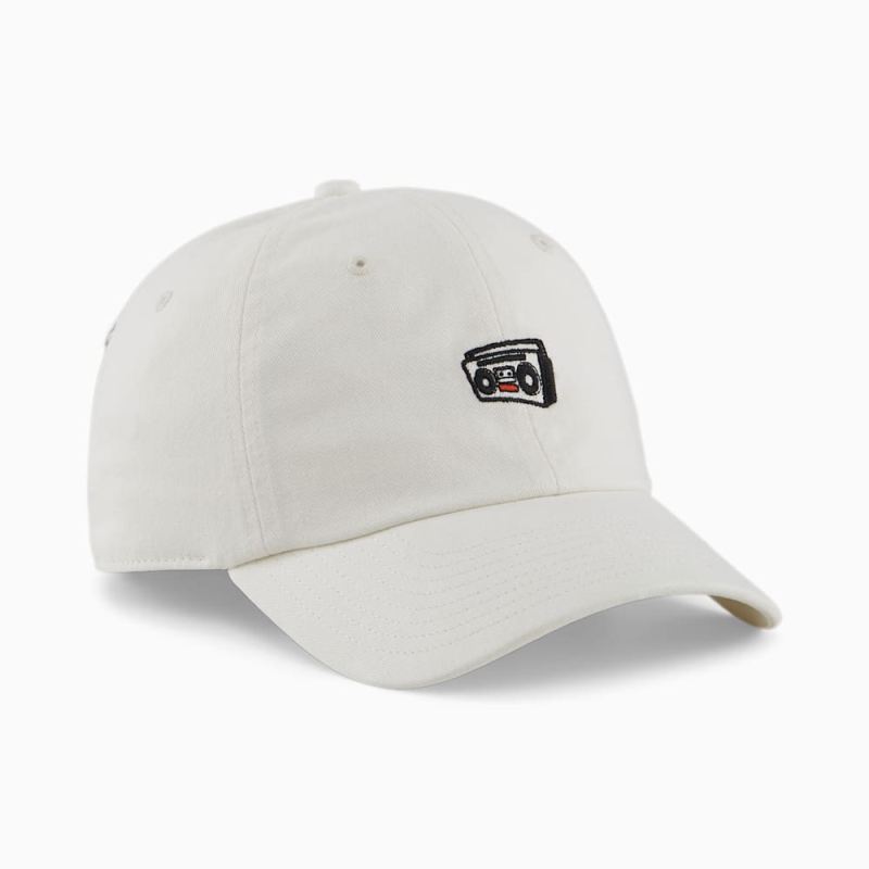 Puma | Women's PRIME Dad Cap - Warm White