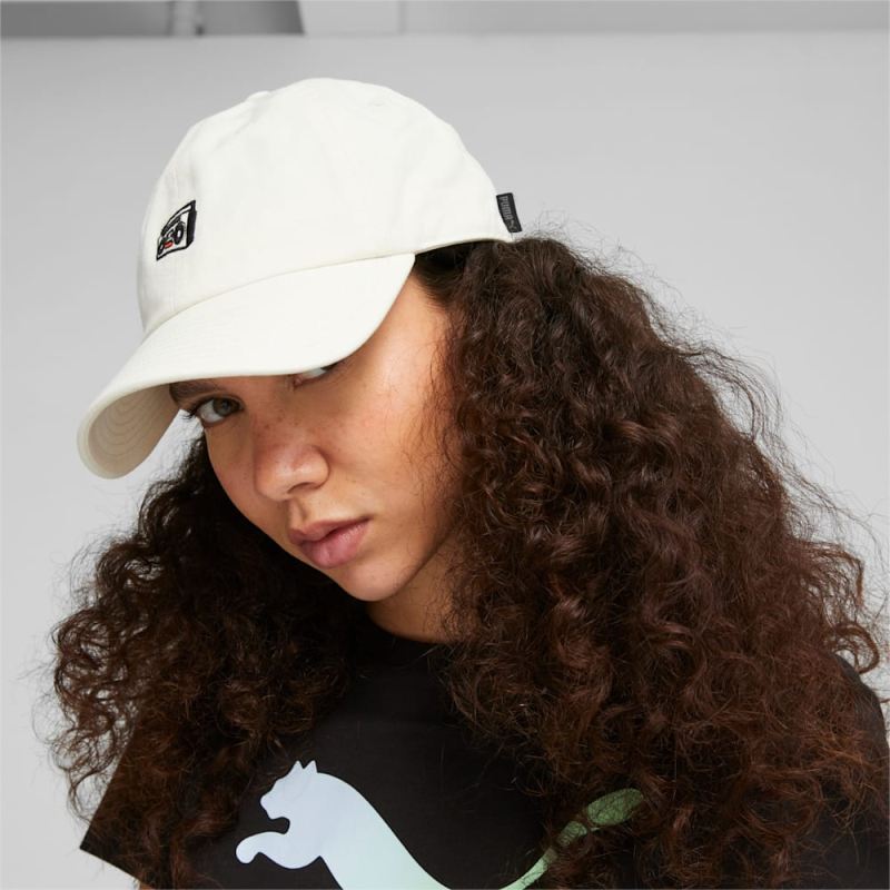 Puma | Women's PRIME Dad Cap - Warm White