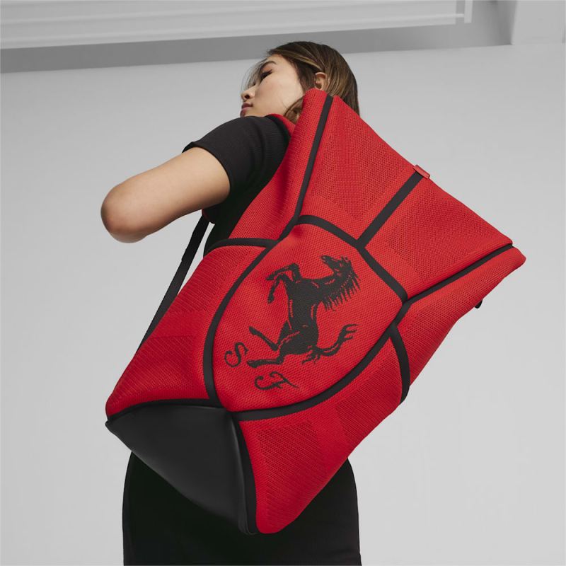 Puma | Men's Scuderia Ferrari Premium Backpack - Rosso Corsa