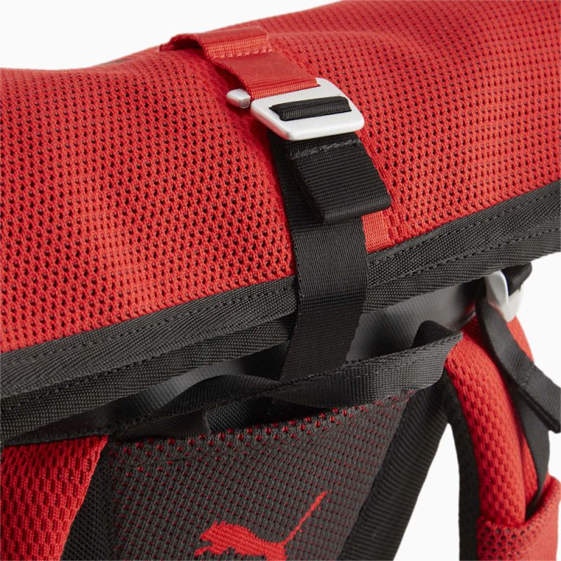 Puma | Men's Scuderia Ferrari Premium Backpack - Rosso Corsa