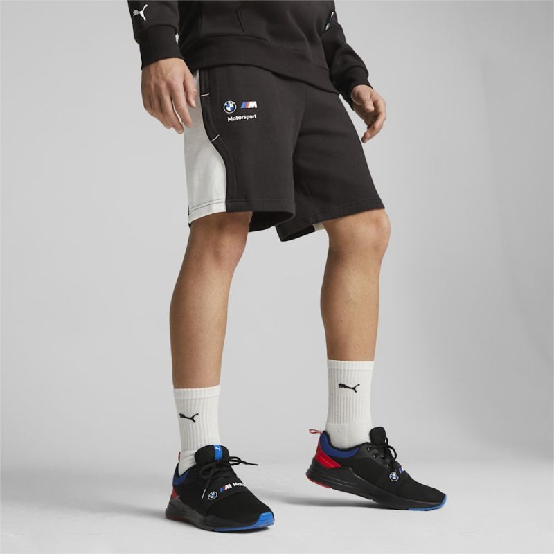 Puma | Men's BMW M Motorsport Sweat Shorts - Black