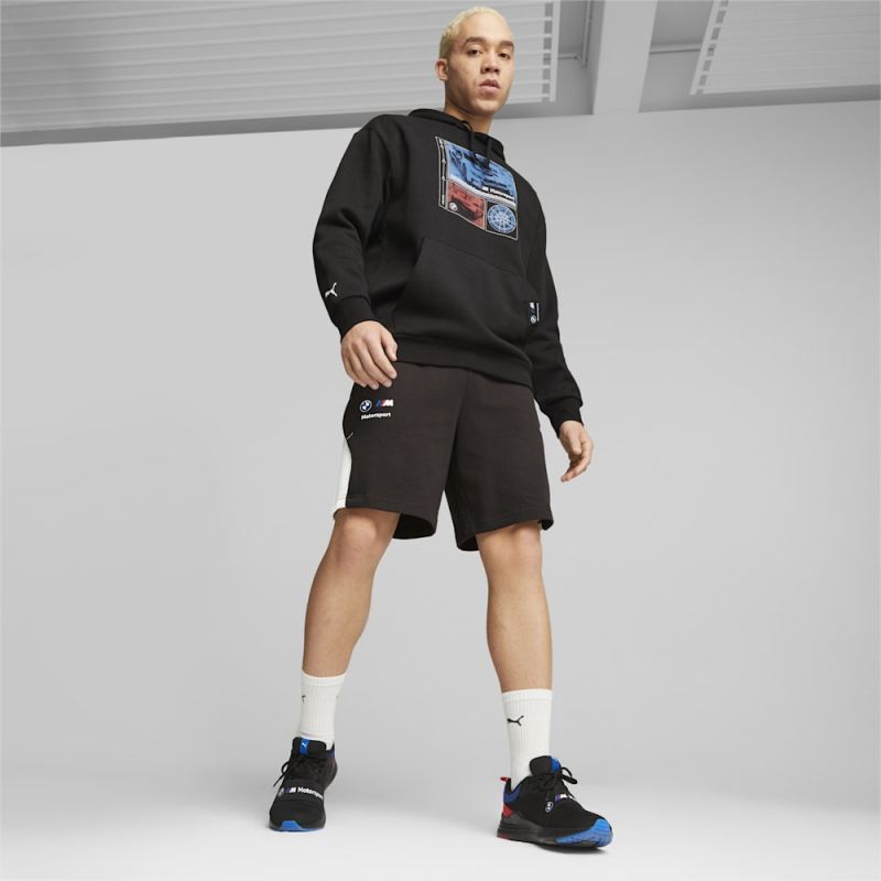 Puma | Men's BMW M Motorsport Sweat Shorts - Black