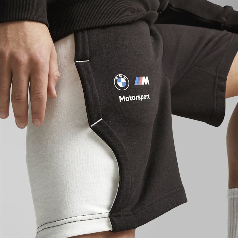 Puma | Men's BMW M Motorsport Sweat Shorts - Black