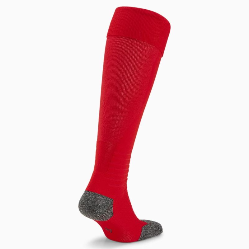 Puma | Men's Liga Soccer Socks [1 Pair] - Red-White