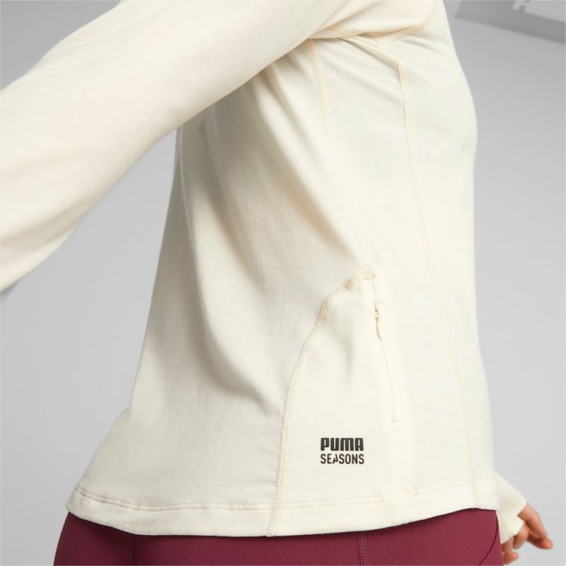 Puma | Women's SEASONS Long Sleeve Tee - Alpine Snow