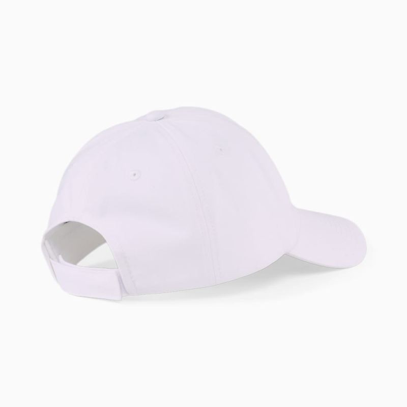 Puma | Women's Essentials No.1 Cap - White-Silver-Cat