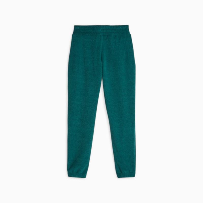 Puma | Women's CLASSICS Fleece Sweatpants - Malachite