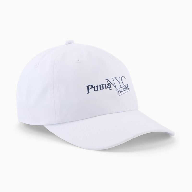 Puma | Women's NYC Run Along Cap - WHITE