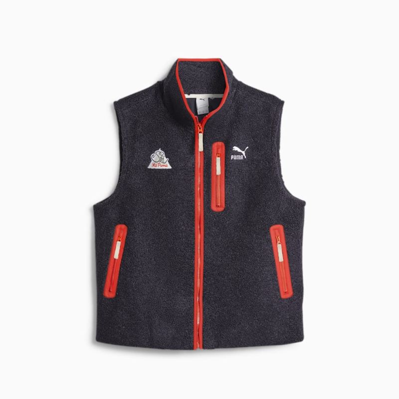 Puma | Men's The NeverWorn II Sherpa Vest - New Navy