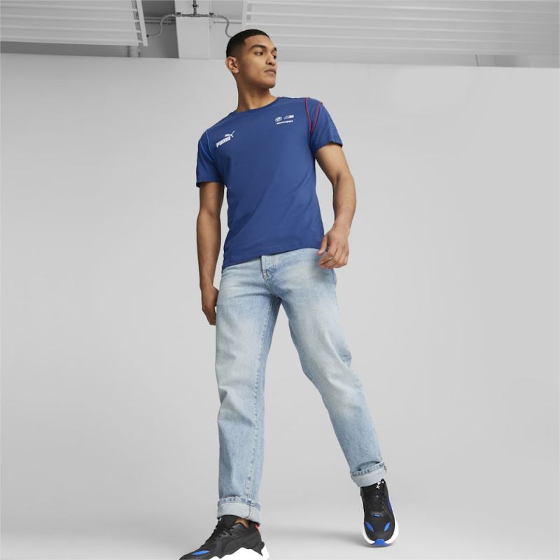 Puma | Men's BMW M Motorsport MT7 Tee - Pro Blue-M Color