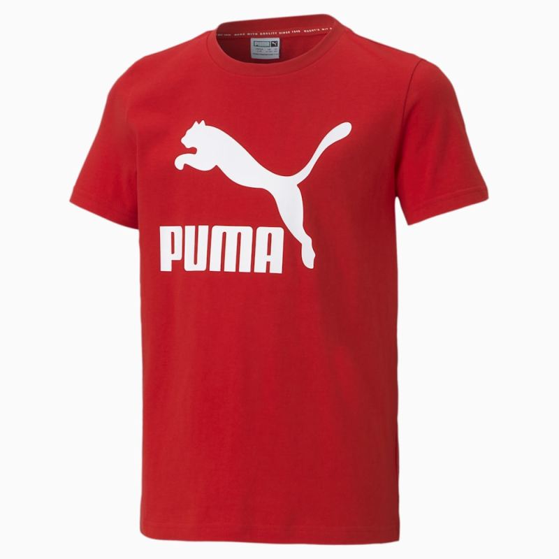 Puma | Boys Classics Kids Tee - High Risk Red