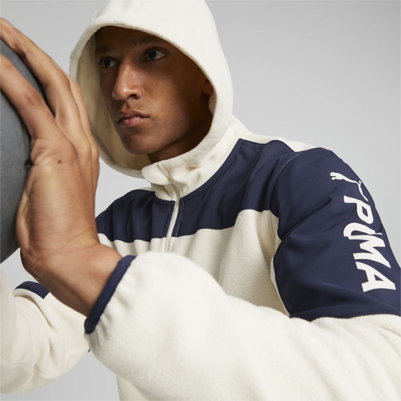 Puma | Men's Fit Hybrid Jacket - Alpine Snow-Navy