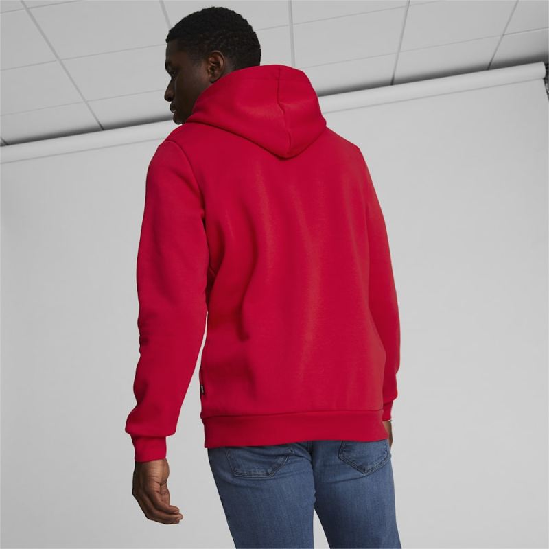 Puma | Men's Big Cat Logo Hoodie - For All Time Red