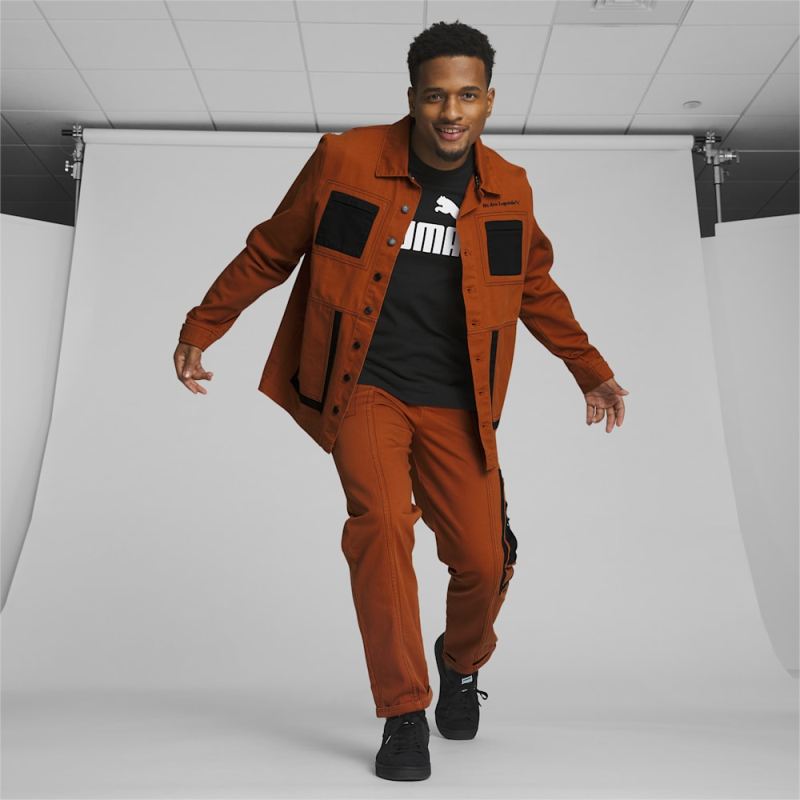 Puma | Men's We Are Legends WRK.WR Jacket - Warm Chestnut