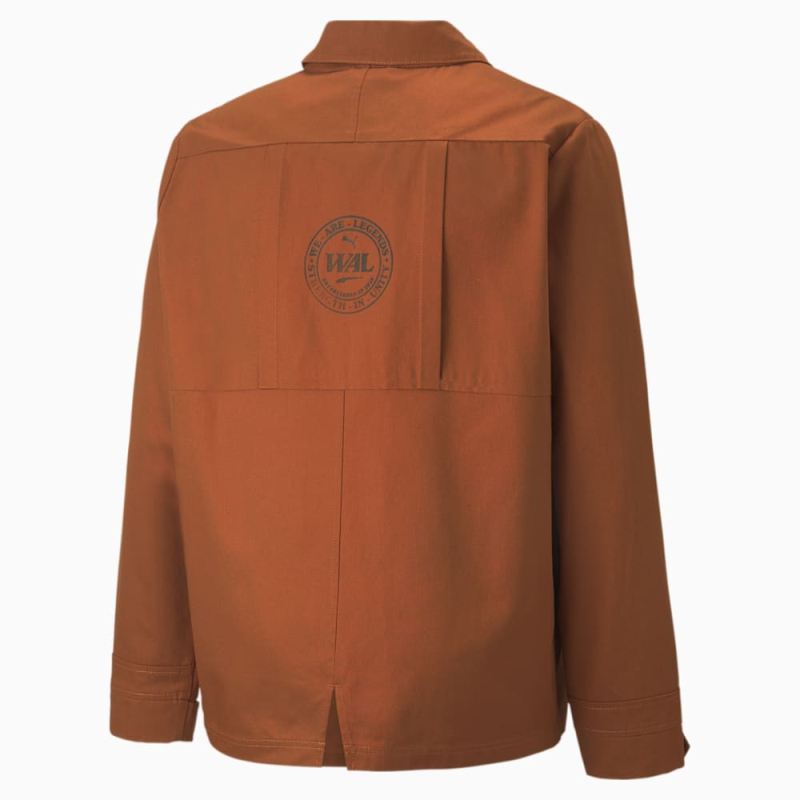 Puma | Men's We Are Legends WRK.WR Jacket - Warm Chestnut